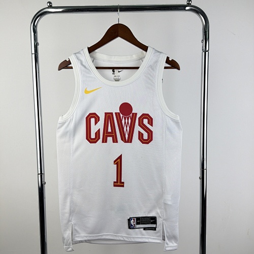 Cleveland Cavaliers 22/23 #1 James Harden Camisa Branca