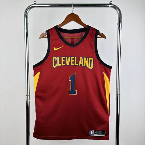 Cleveland Cavaliers 16/17 #1 James Harden Camisa Vinho