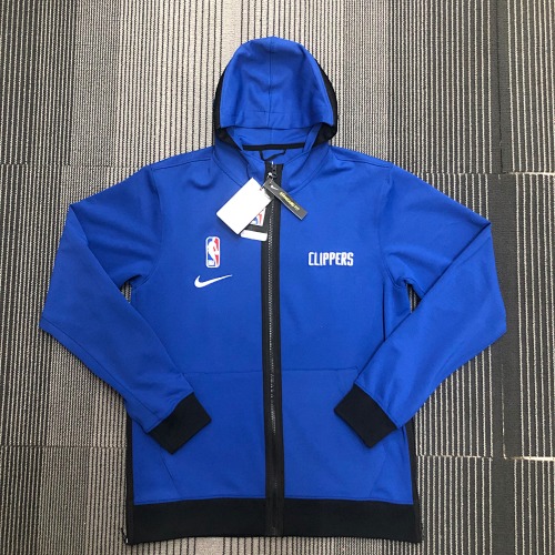 国外专柜正品：球员版GI 快船队 出场服外套