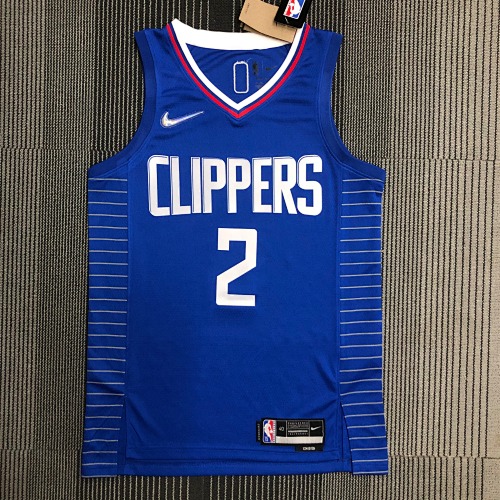 75周年 快船队 蓝色 2号 伦纳德