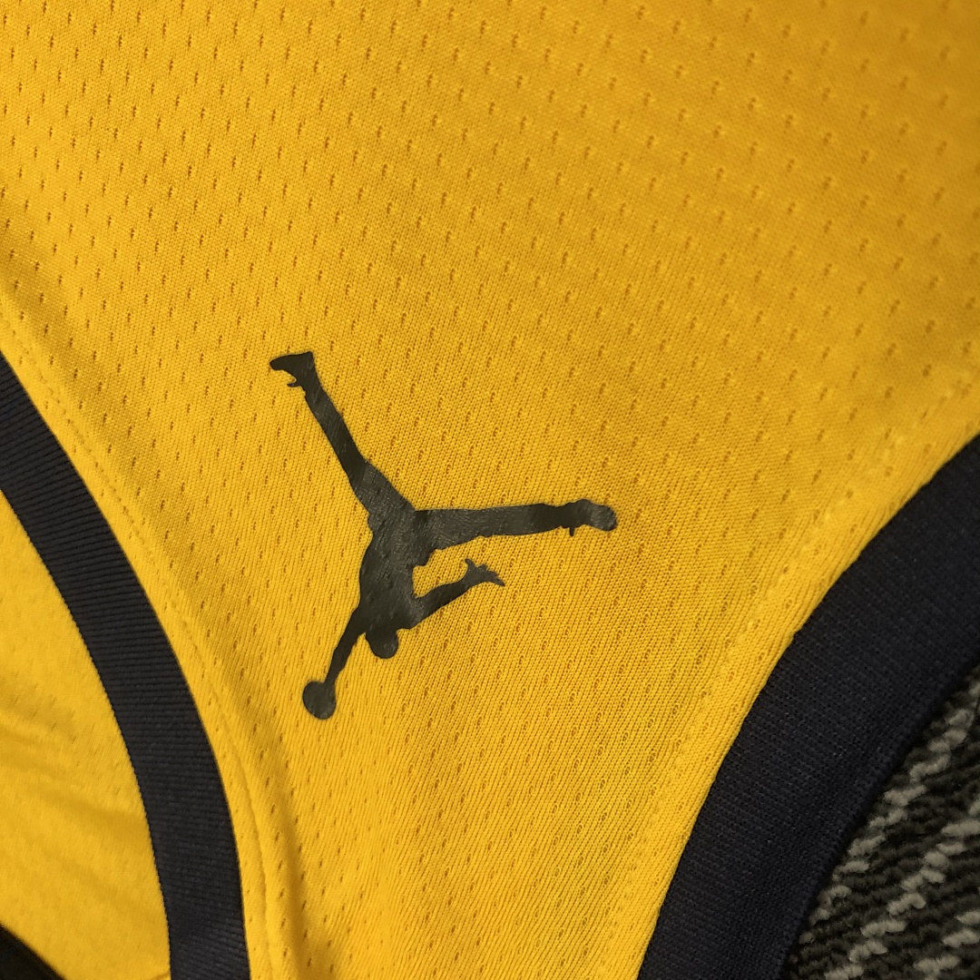 21赛季 爵士队JORDAN 主题 黄色45号 米切尔, foto 3