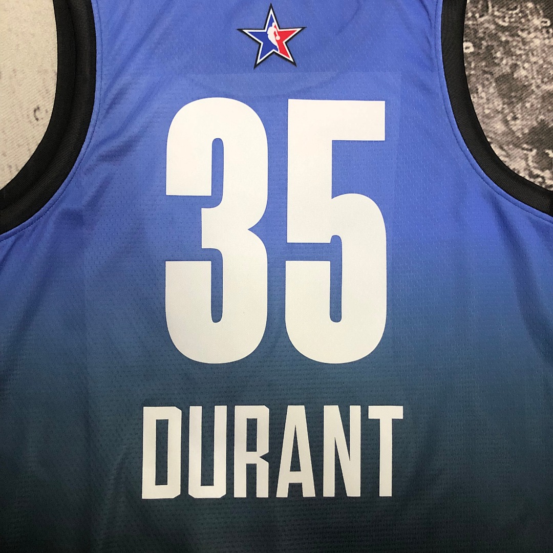 23赛季 全明星 蓝色 35号 杜兰特, foto 5
