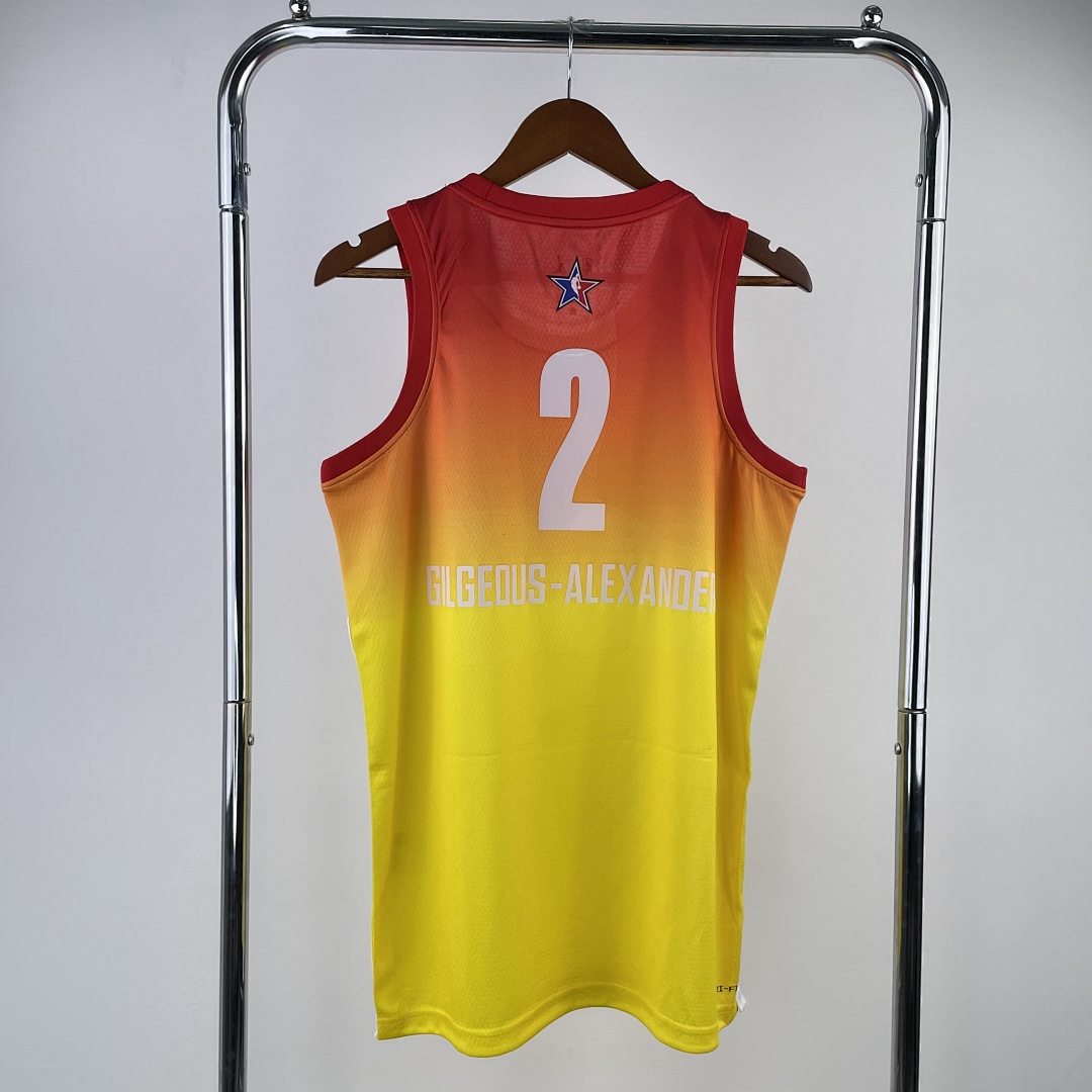 23赛季 全明星 黄色 2号 亚历山大, foto 1