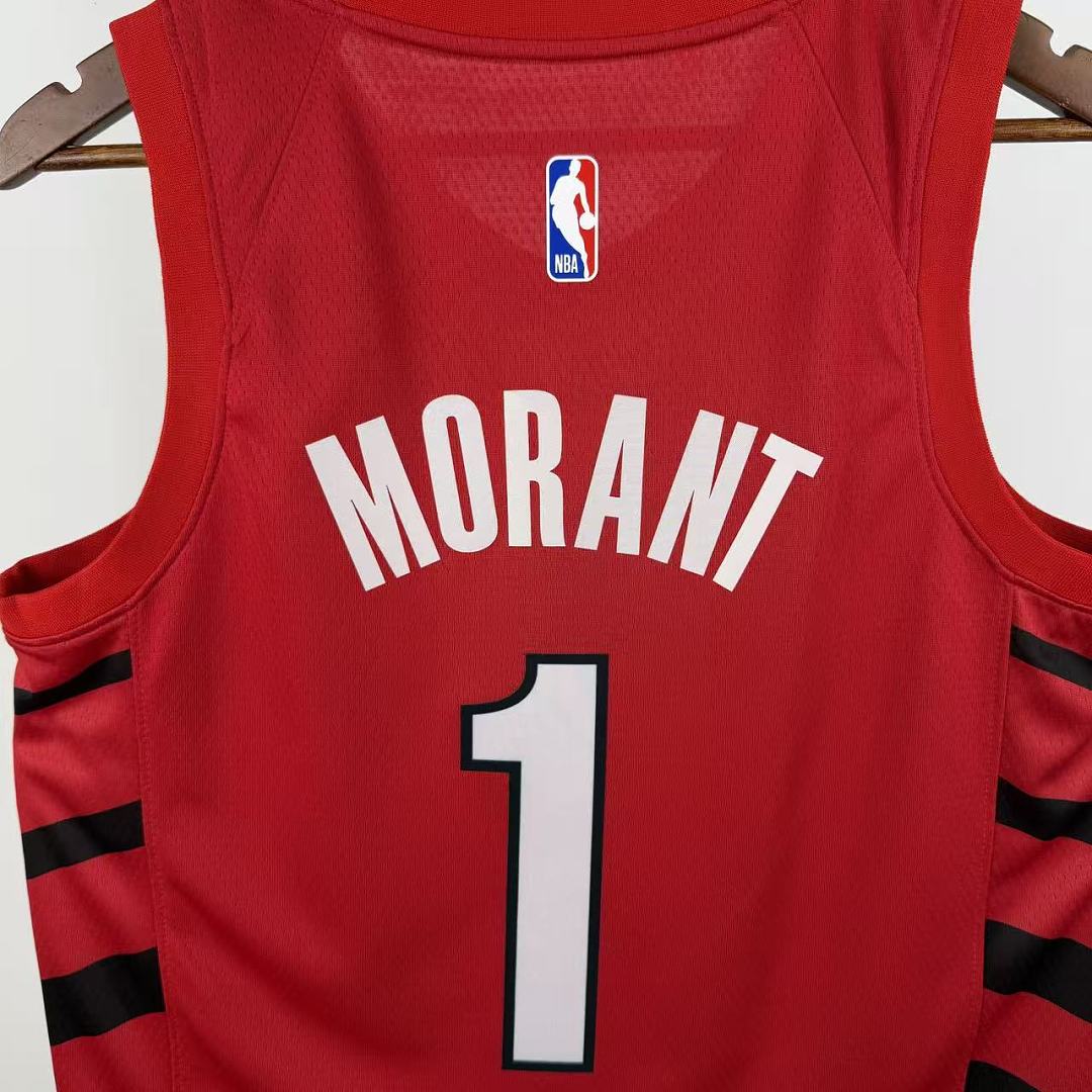 Portland Trail Blazers 22/23 Swingman #1 Ja Morant Camisa, foto 4