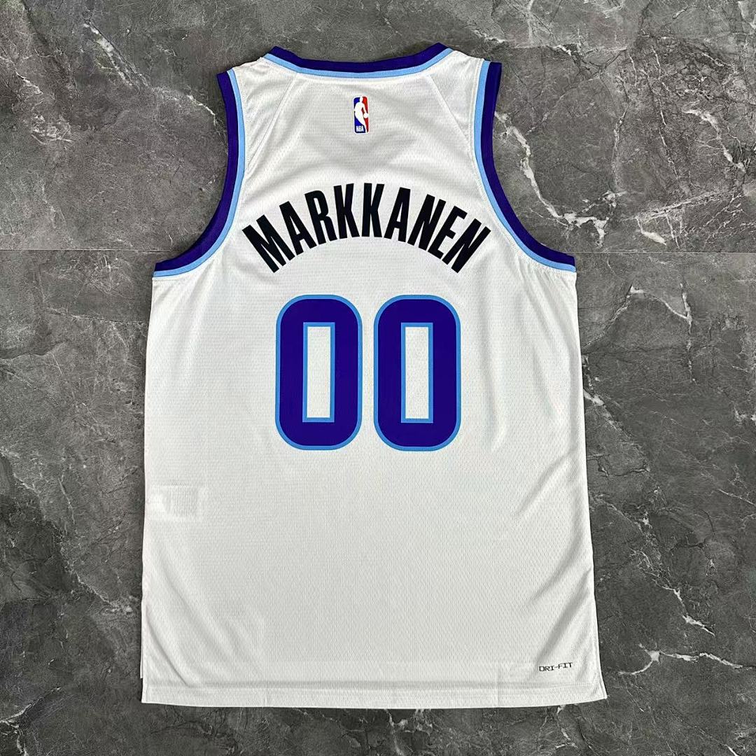 Utah Jazz 25/26 #00 Camisa Branca, foto 3