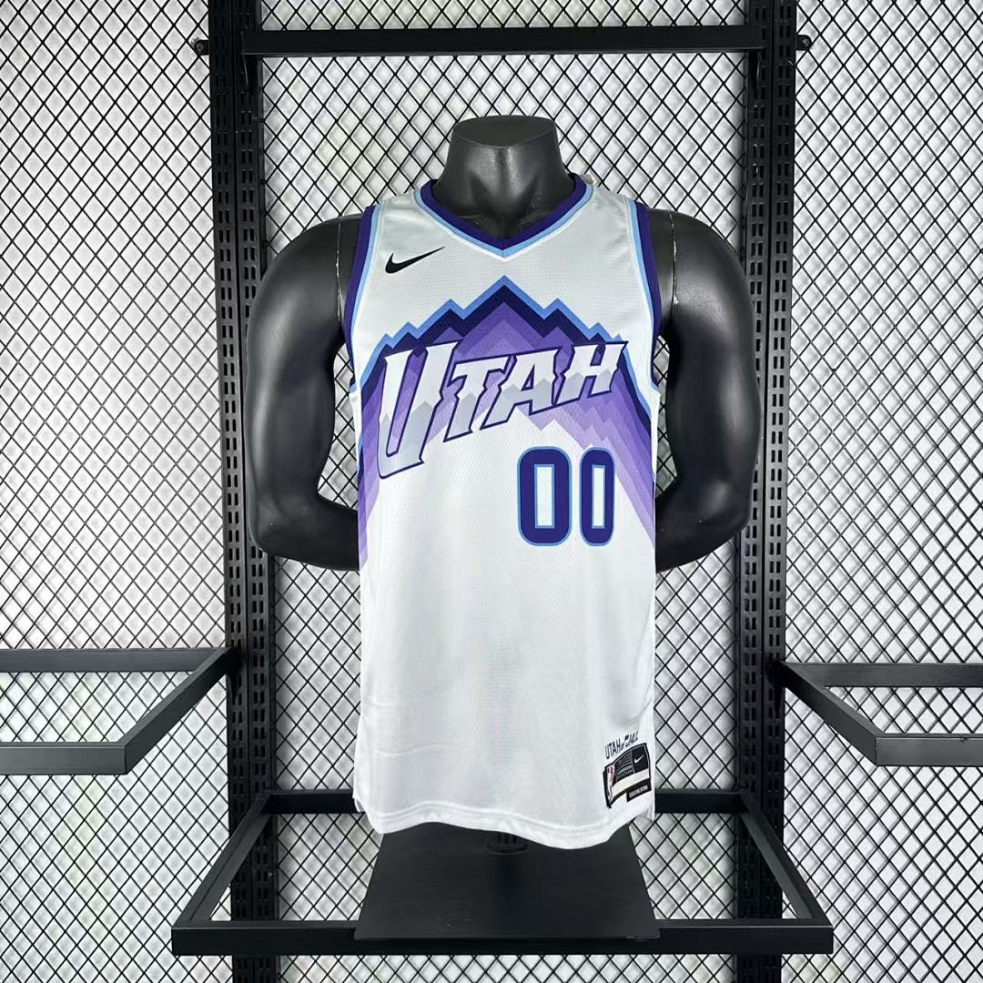Utah Jazz 25/26 #00 Camisa Branca, foto 1