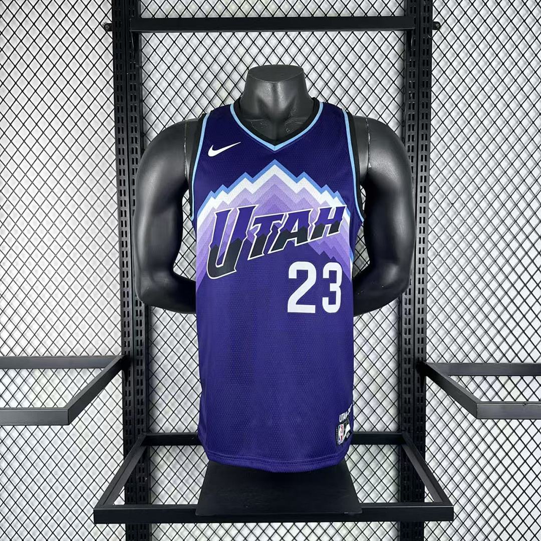 Utah Jazz 25/26 #23 Camisa Roxa, foto 2