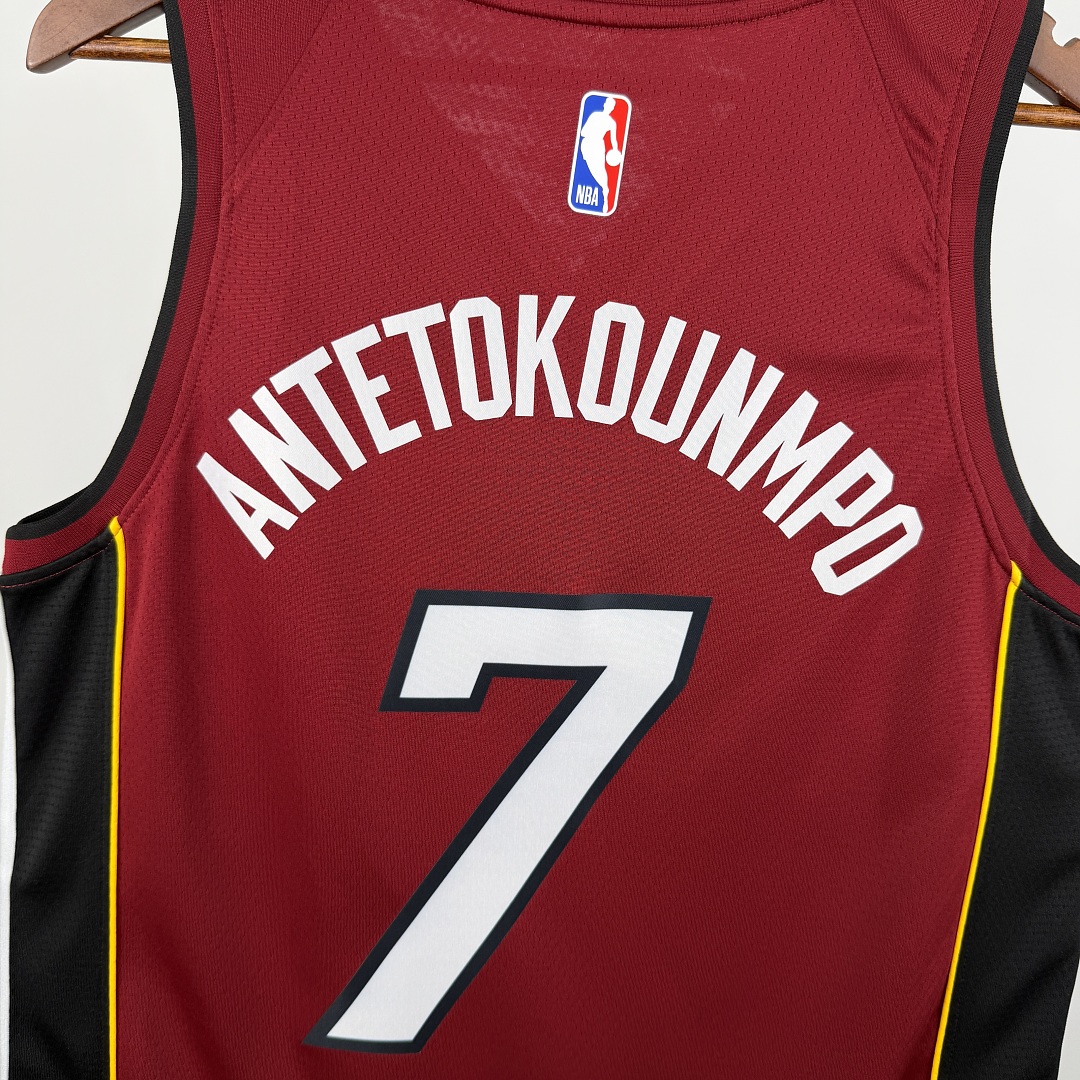 Miami Heat 22/23 Swingman #7 Giannis Camisa, foto 2