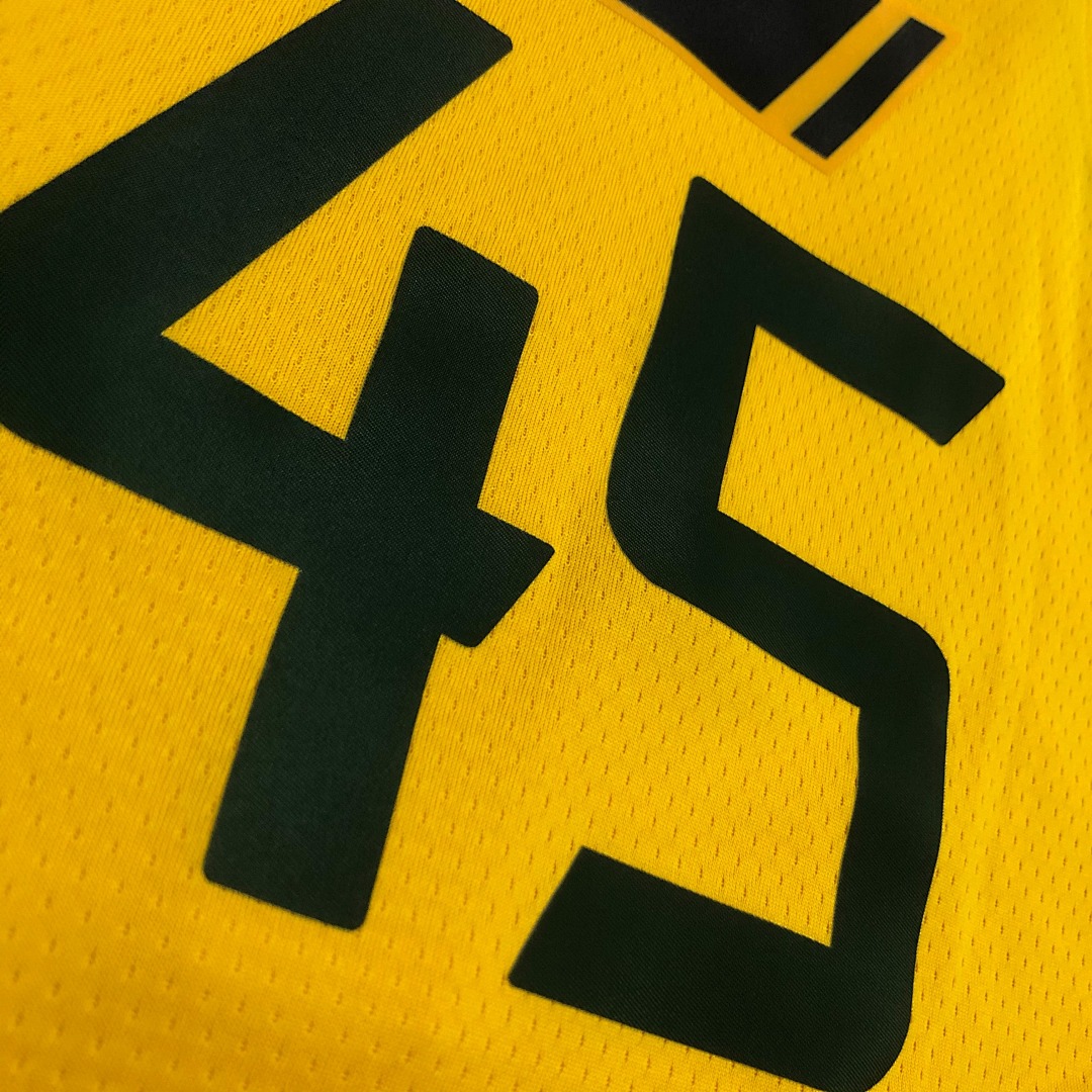 21赛季 爵士队JORDAN 主题 黄色45号 米切尔, foto 13